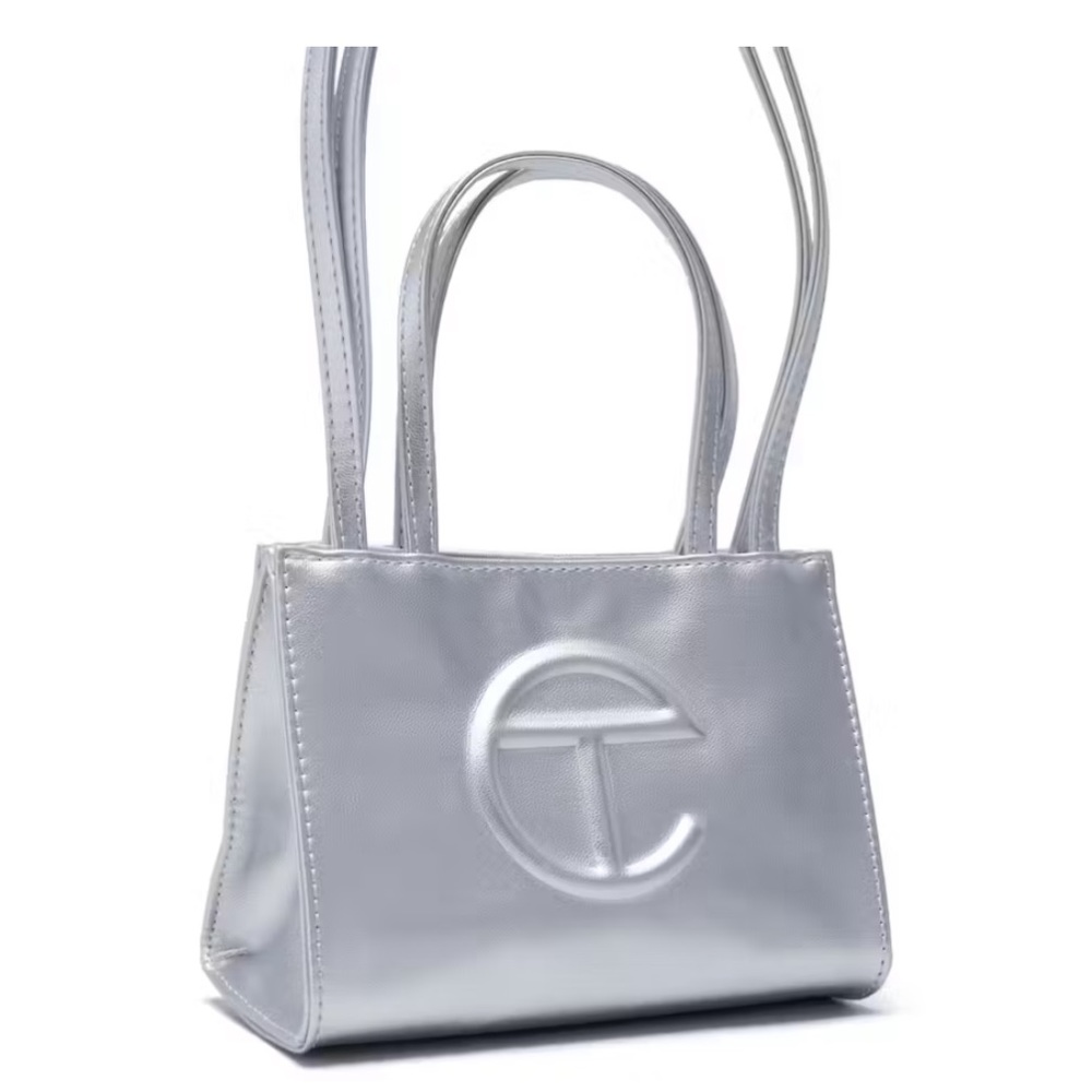 TELFAR SILVER BAG